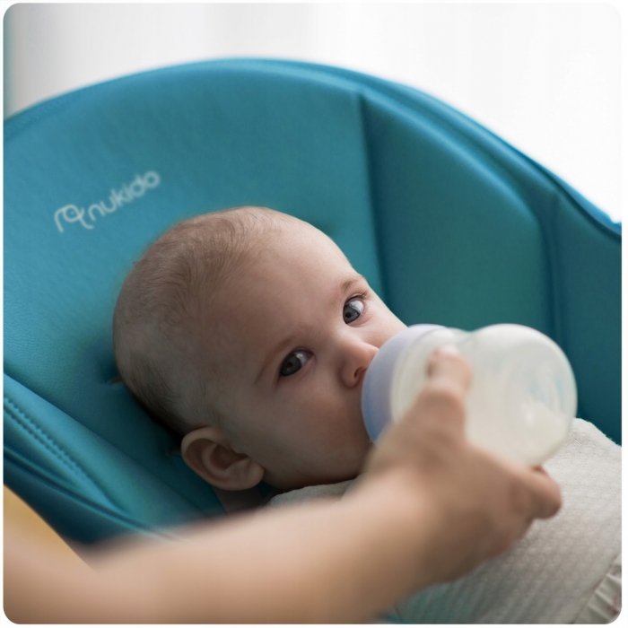 Scaun de masa multifuncțional Nukido Belo Albastru - imagine 7