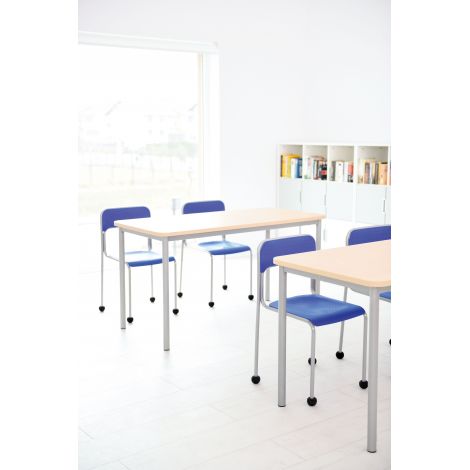 Scaun Next Moje Bambino - Stivuibil, Albastru - imagine 5