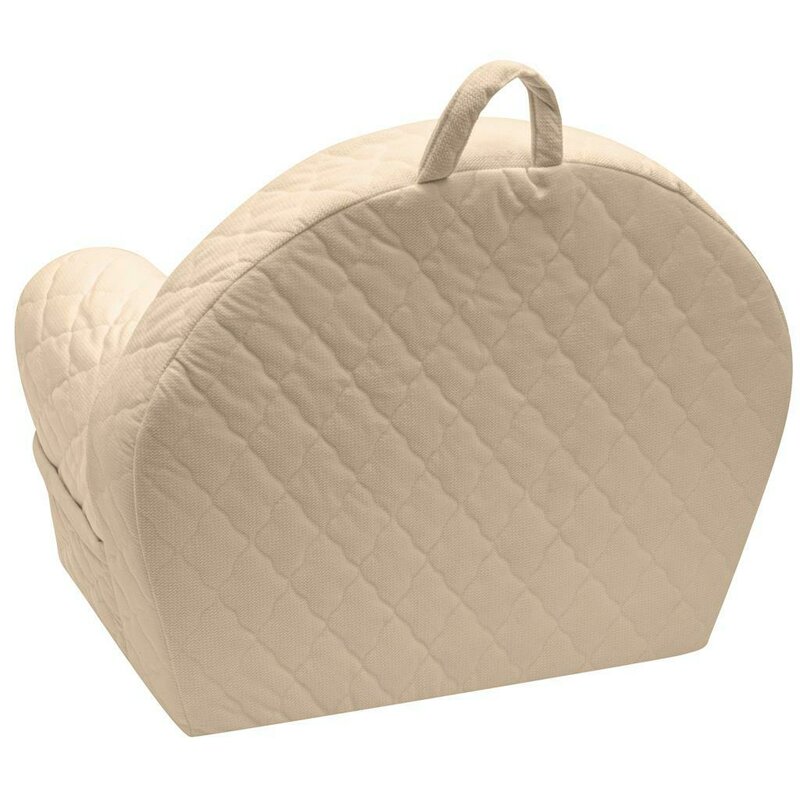Fotoliu New Baby Clouds Beige cu buzunar - imagine 2