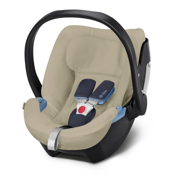 Husă Vară Cybex Aton 5 Beige | Răcoare și Confort
