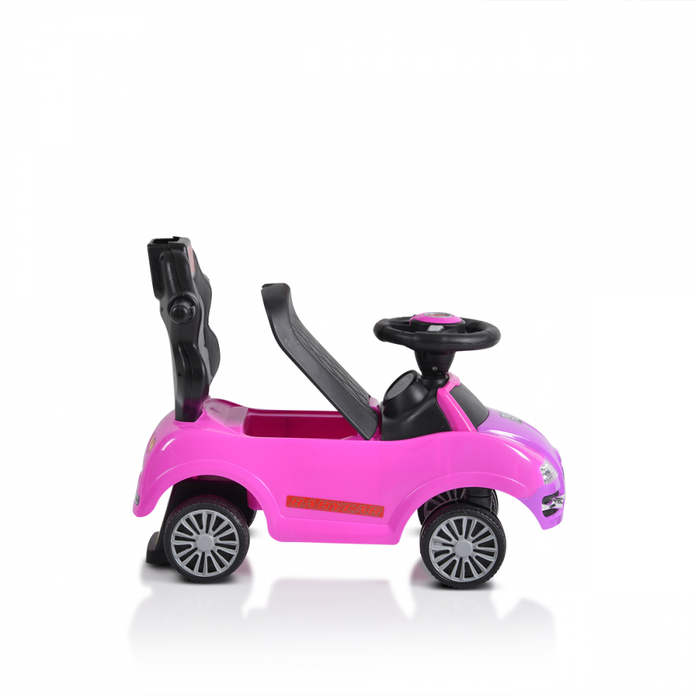 Moni Rider 2in1 Pink - Masinuta cu maner parental - imagine 9