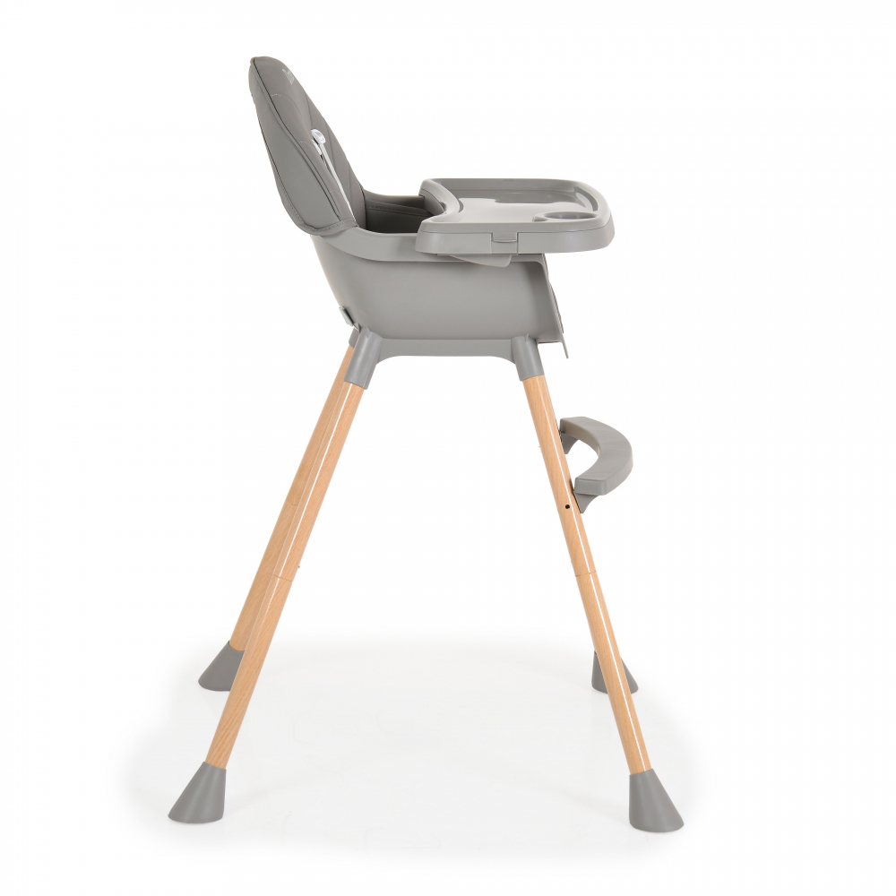 Scaun de masa 2in1 Moni Donut Grey - imagine 4