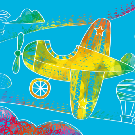 Set Scratch Art Avion Avenir - Creativitate Portabilă - imagine 2