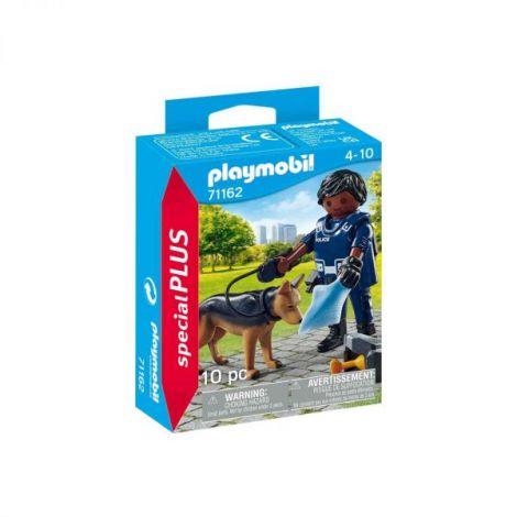 Playmobil Politist cu Catel - Jucarie Educationala - imagine 2