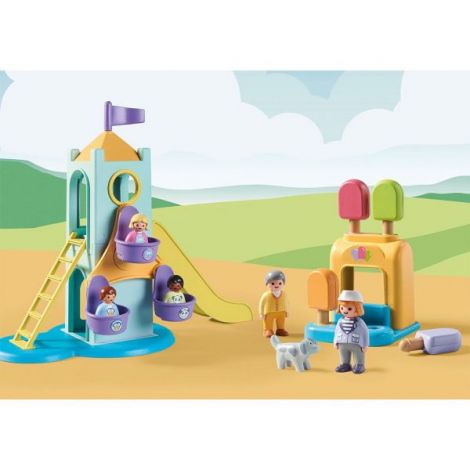 Playmobil 1.2.3 Castel de Aventura | Jucărie Creativă - imagine 3
