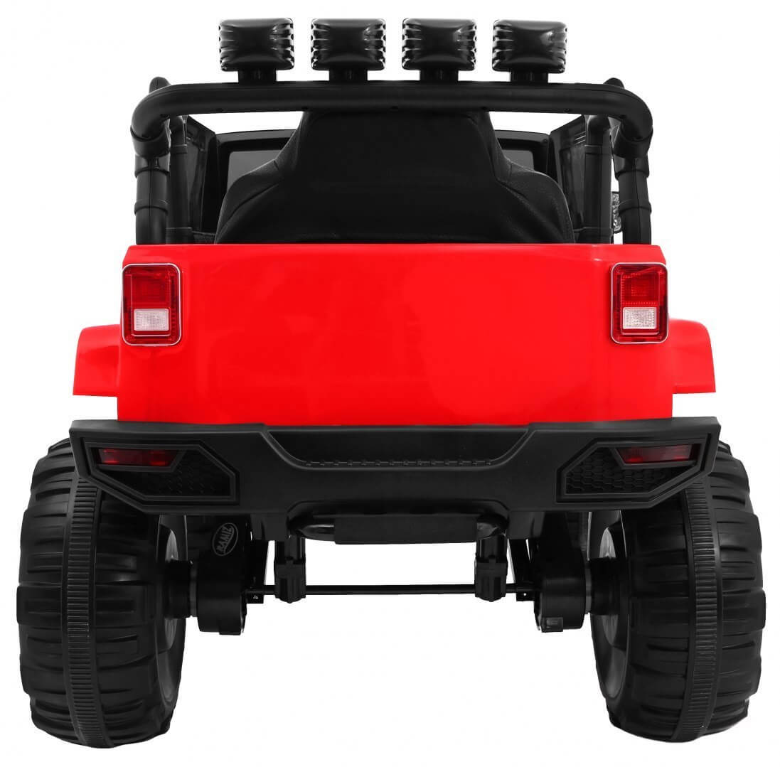 Masinuta Electrica SUV ALL TERRAIN Rosu - Autokids - imagine 3