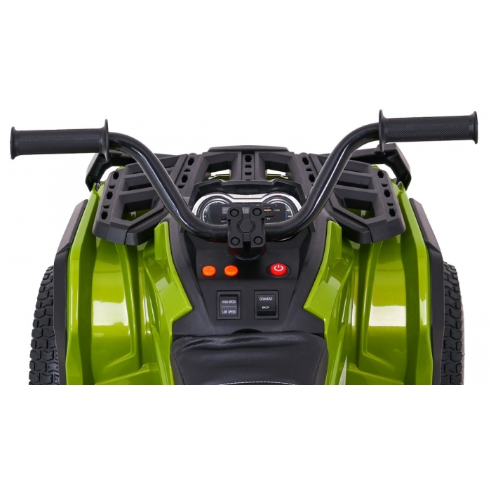 ATV Electric Copii Ramiz 90W Verde cu Suspensii și Sunete