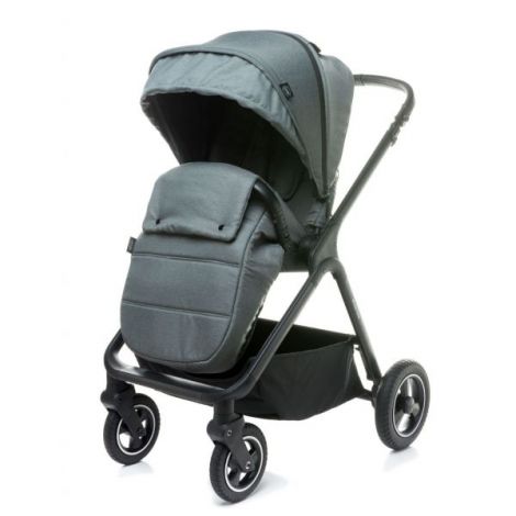 Carucior 4Baby EVERSO Reversibil Roti Cauciuc - imagine 3