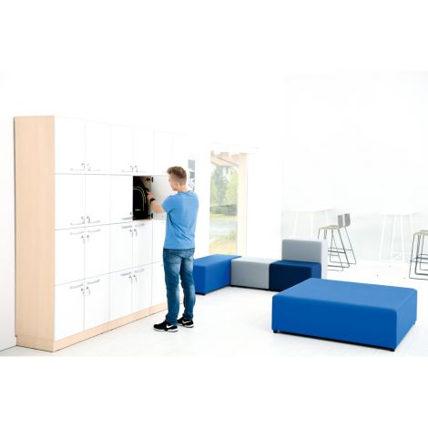 Vestiar Școlar Moje Bambino 24 Casete cu Încuietori - imagine 8