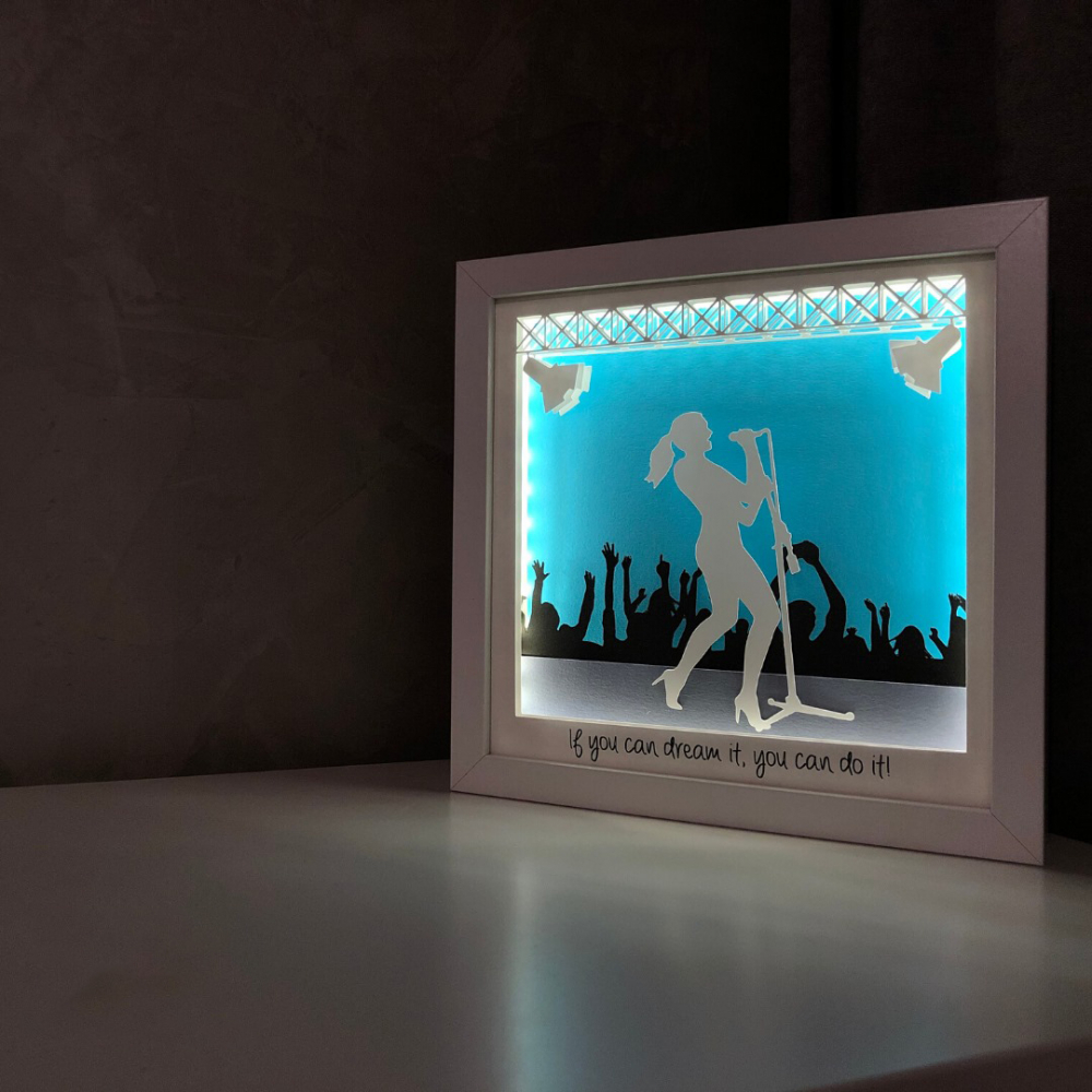 Tablou Luminos Cantareata Noorhandmade