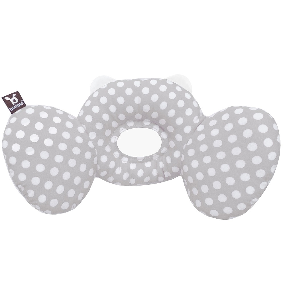 Perna Benbat Bear Hug Grey White, Suport Bebe - imagine 2