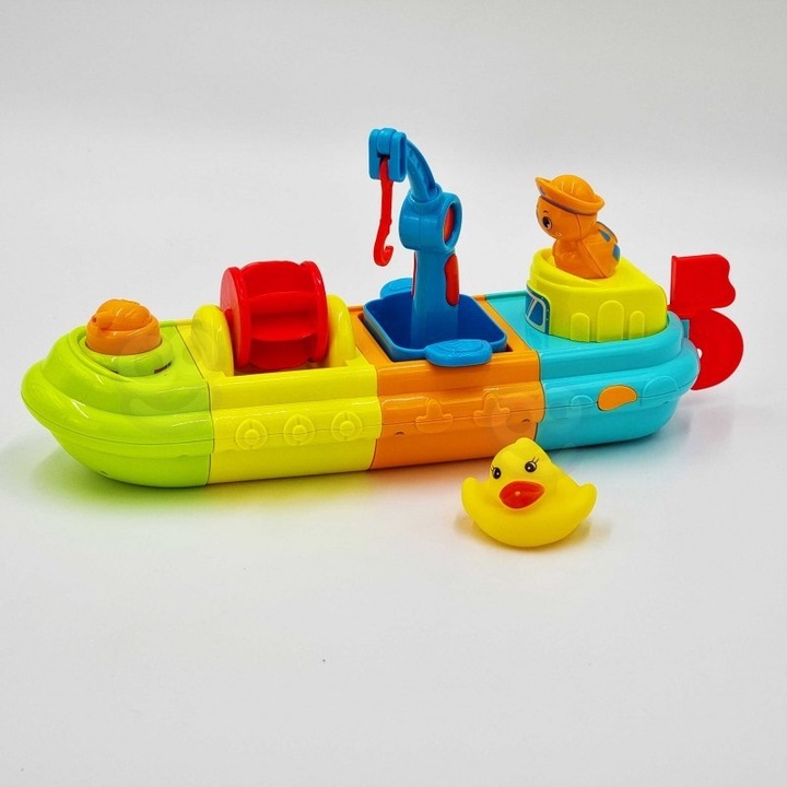 Matadi Woopie Boat - Jucarie baie cu macara - imagine 5