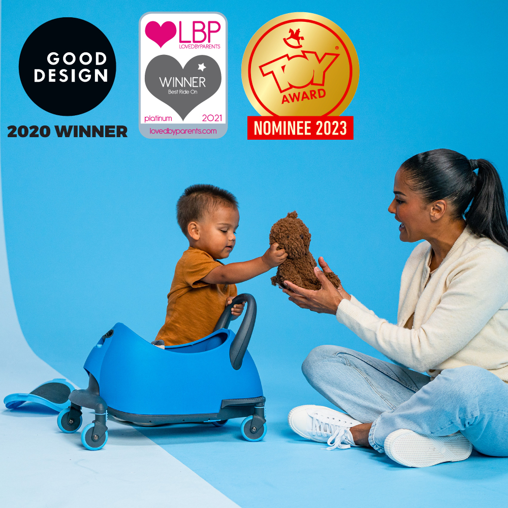 Trotineta Yvolution Y Glider Luna 5-in-1, Albastru - imagine 7
