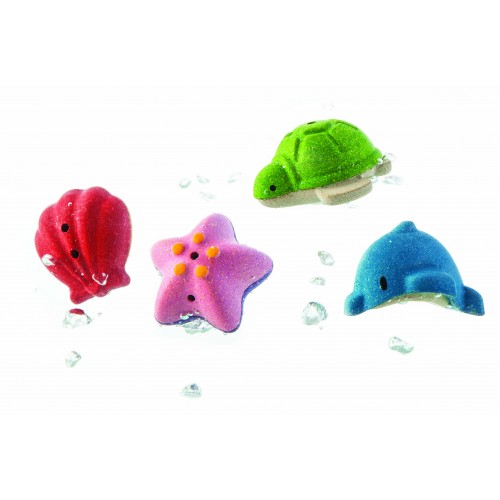 Set Baie Animale Marine Plan Toys - EcoFriendly - imagine 2
