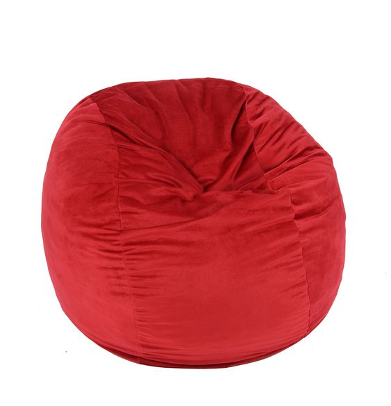 Fotoliu Puf Copii Matusalem Red - Pufrelax - imagine 6