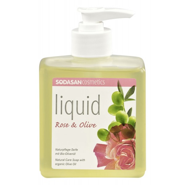 Sodasan Gel de Dus Ecologic Trandafir