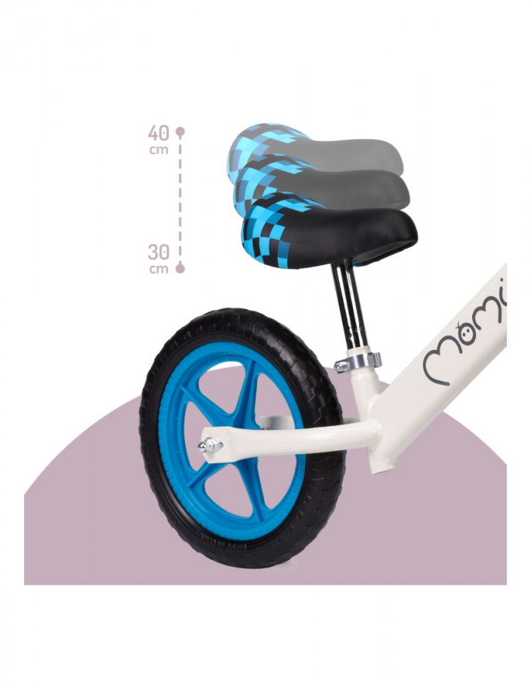 Momi Fleet Cream - Bicicletă Echilibru Ușoară - imagine 4