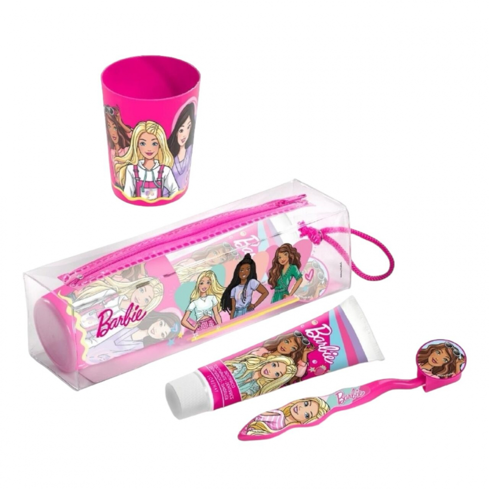 Set Igienă Orală Barbie Călătorie Lorenay - imagine 4