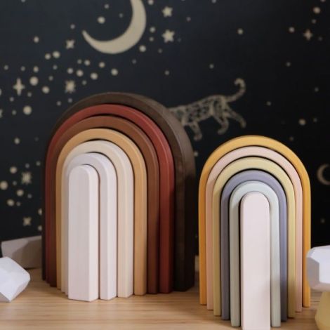 Curcubeu Lemn Minimcph | Dezvoltare Creativitate - imagine 3