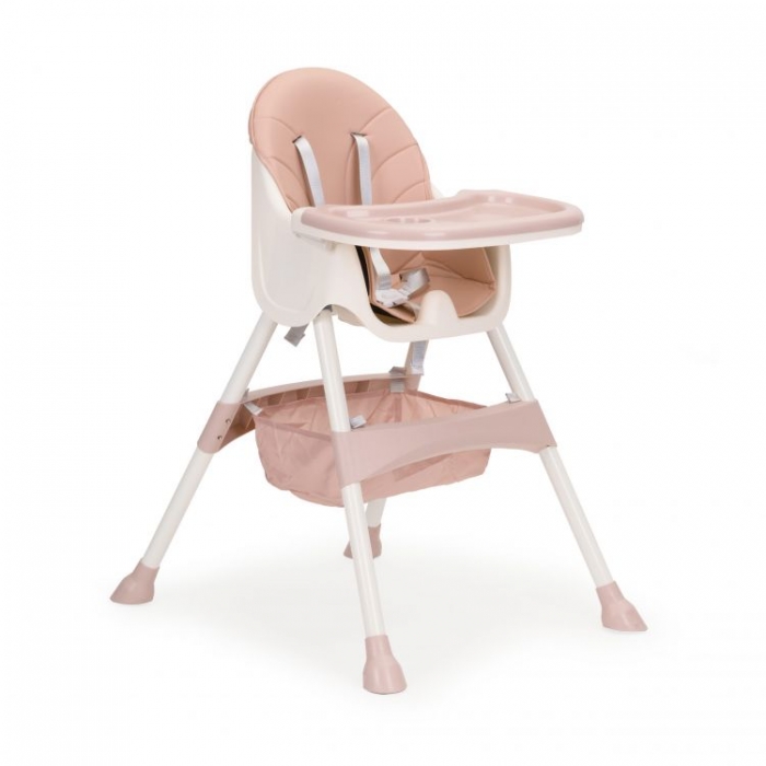 Scaun de masa 2 in 1 Ecotoys Roz - imagine 5
