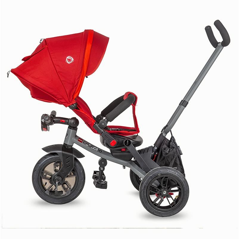 Tricicleta Coccolle Pianti Ruby Red, 3 in 1 - imagine 6