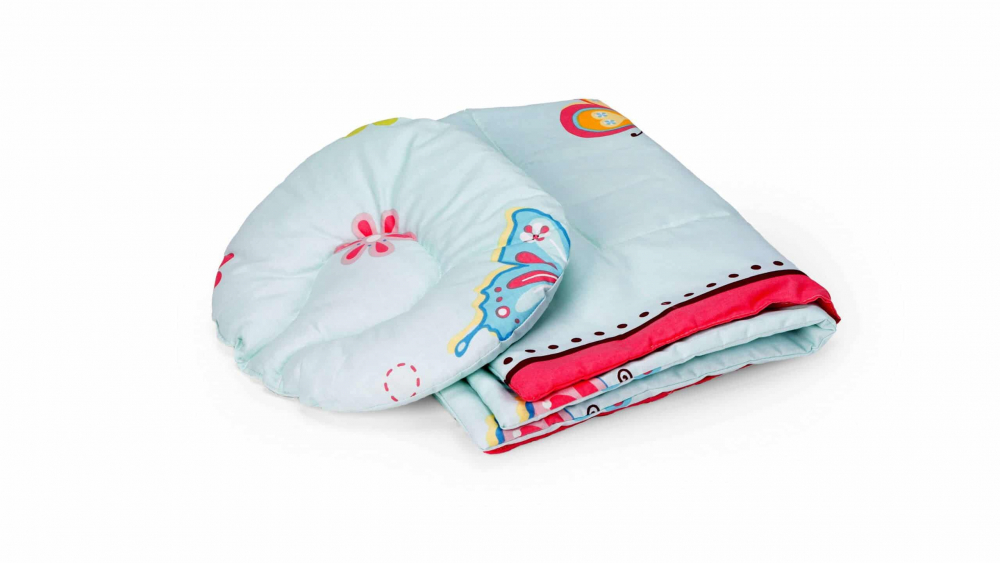 SomnArt Set Fluturi Reductor Bebe + Paturică + Pernuță - imagine 2