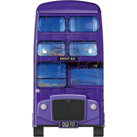 Puzzle 3D Harry Potter Autobuz | Ravensburger 216 piese - imagine 4