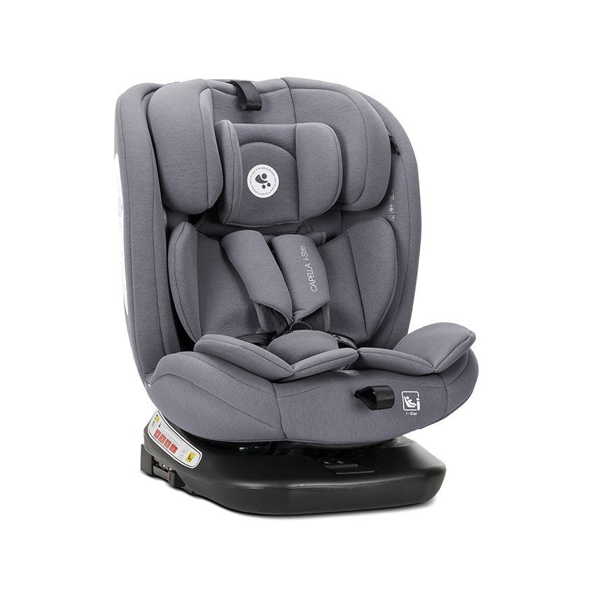 Lorelli Capella Grey i-Size 0-12 ani cu Isofix