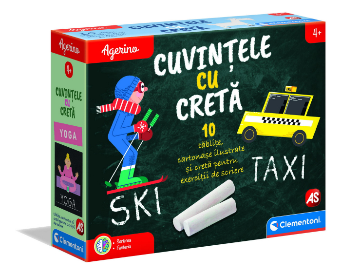 Cuvintele cu Creta Clementoni | Scriere Creativă