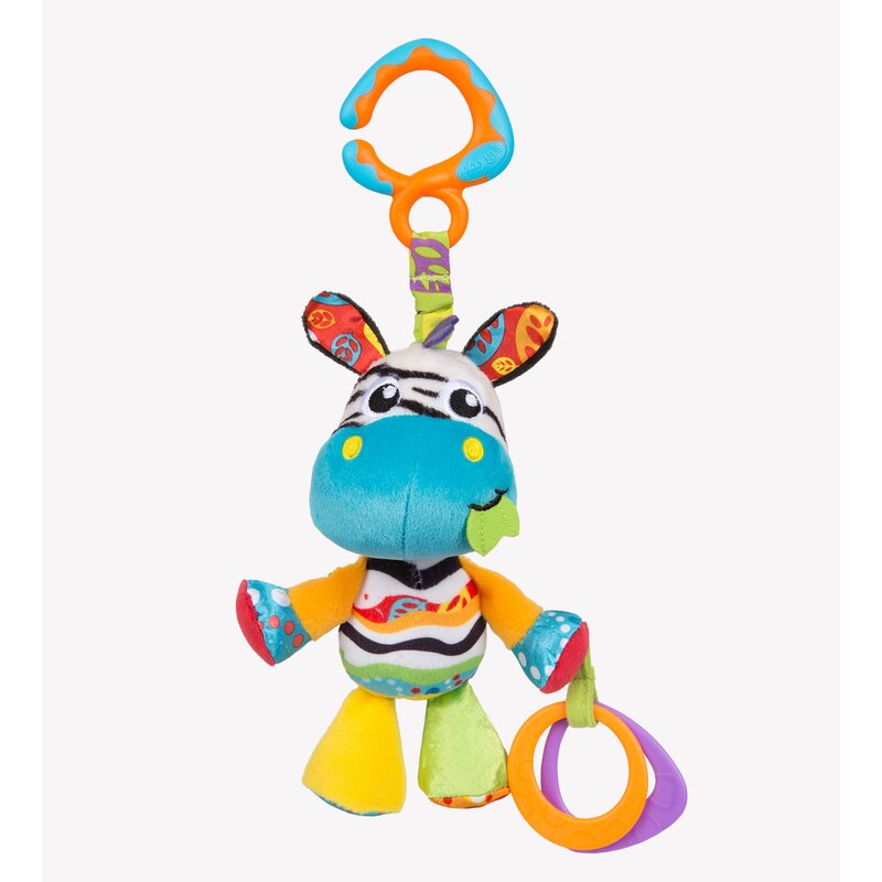 Playgro Zoe Zebra Jucărie Carucior Munchimal - imagine 5
