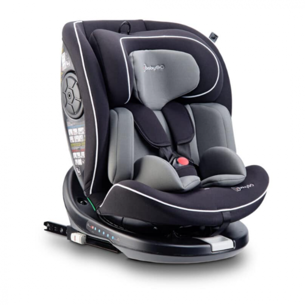 Scaun Auto BabyGo Nova2 R129 Negru 40-150cm - imagine 8