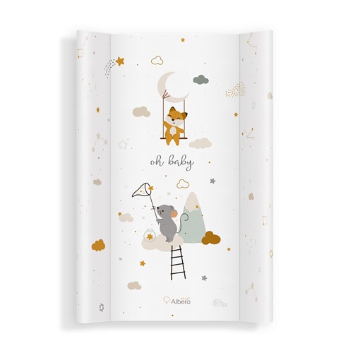 Saltea de infasat bebe Klups Mouse 421, 70x47.5 cm