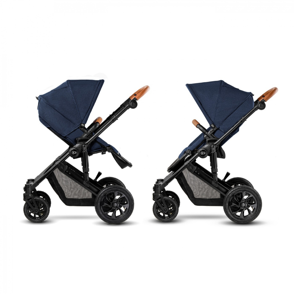 Carucior 3 in 1 Kinderkraft Prime Navy i-Size - imagine 9