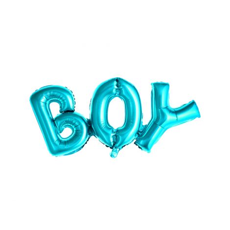 Balon Folie Boy Albastru Party Deco, Decor Petrecere