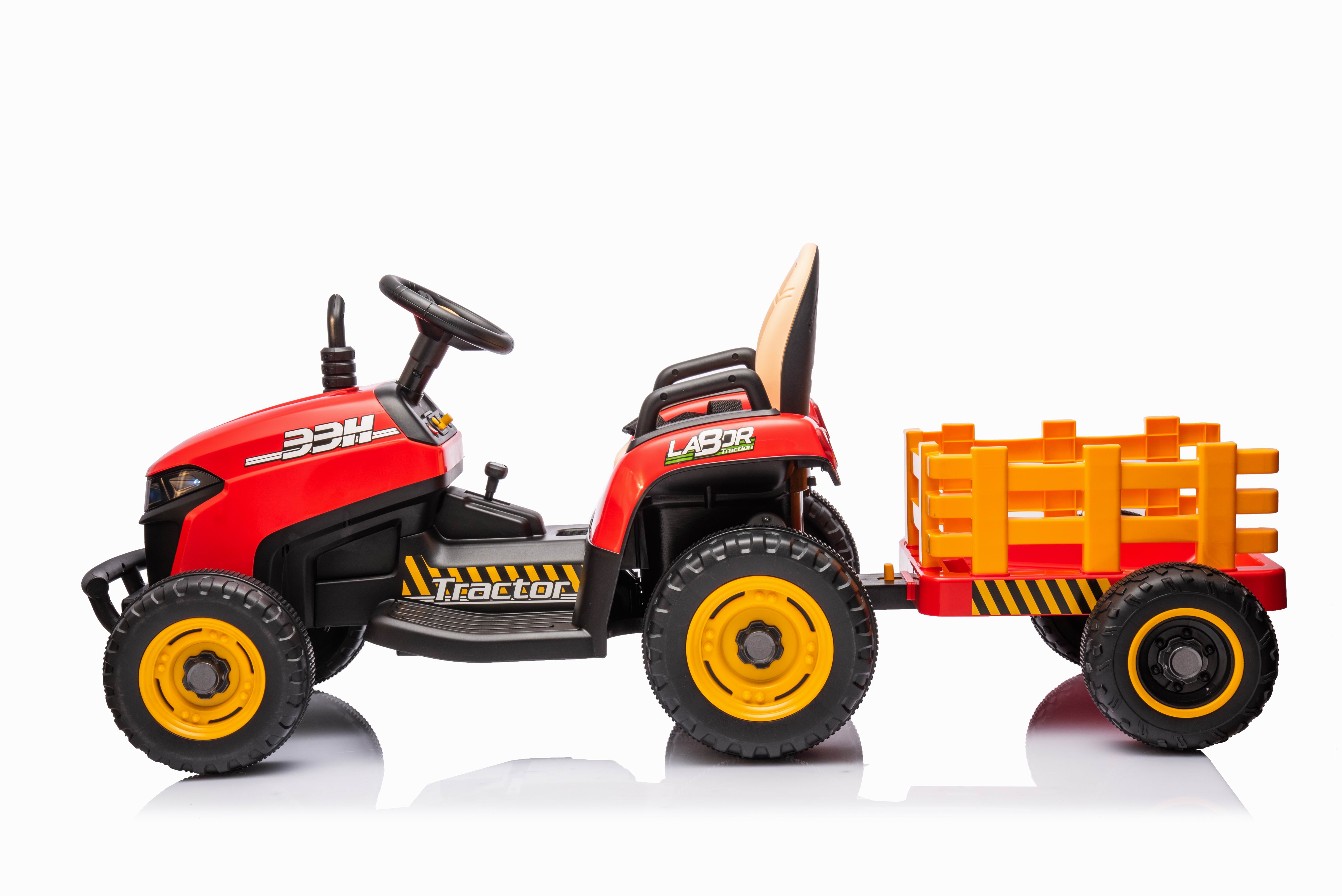 Tractor Electric Copii 12V cu Remorcă Autokids