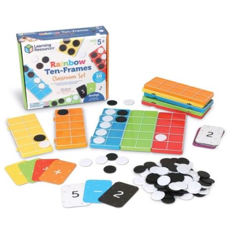 Set Matematic Baza 10 Curcubeu Learning Resources - imagine 2