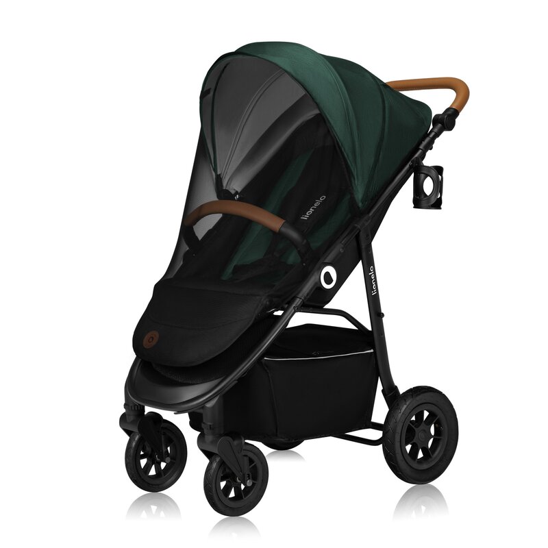 Carucior Lionelo Natt, 0-22 kg, Verde - imagine 4