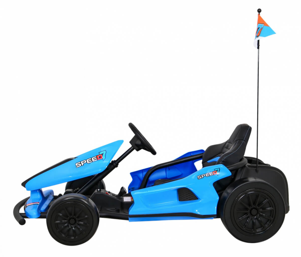 Kart Electric Drift King 24V Albastru Autokids - imagine 4