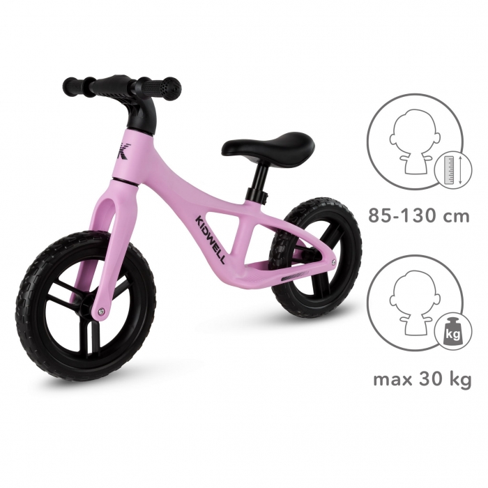 Bicicleta Pedale Kidwell Pink 2.8kg Copii - imagine 4