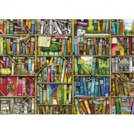 Puzzle Libraria Bizară 1000 piese Ravensburger - imagine 2