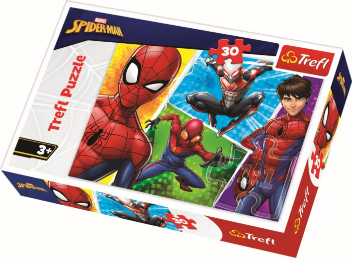 Puzzle Trefl 30 Spider-Man si Miguel - Educativ