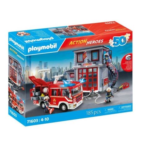 Playmobil Set Pompieri - Joc Educativ - imagine 2