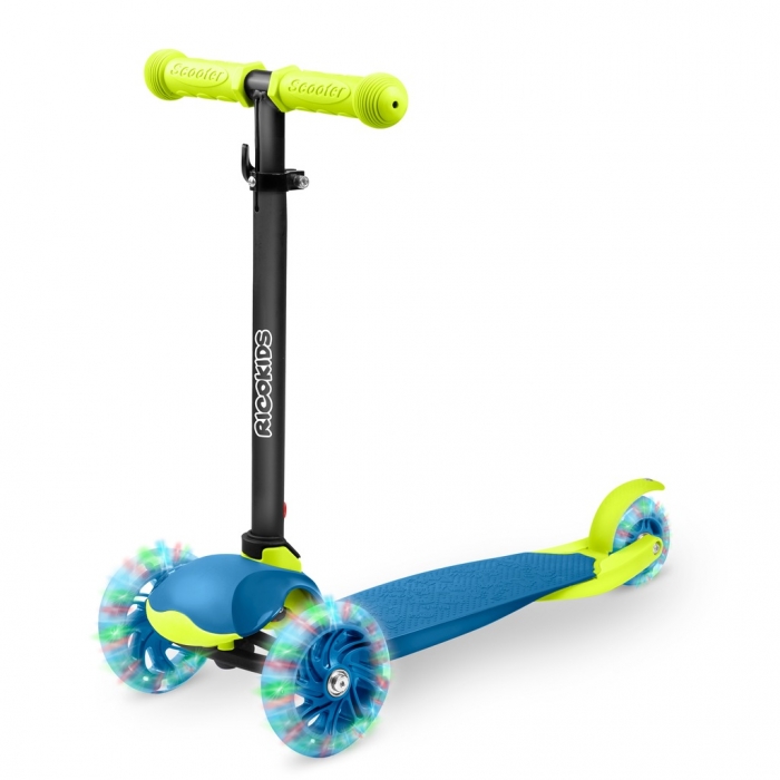 Trotineta Ricokids Loco Pliabilă cu LED și Ghidon Reglabil - imagine 7