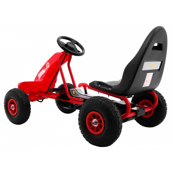 Gokart Champion Rosu | Kart Pedale Copii 3+ - imagine 5