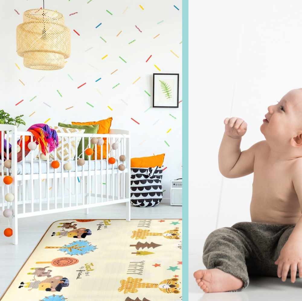 Covor Pliabil XPE TigerRoads 150x180 cm Nicekids