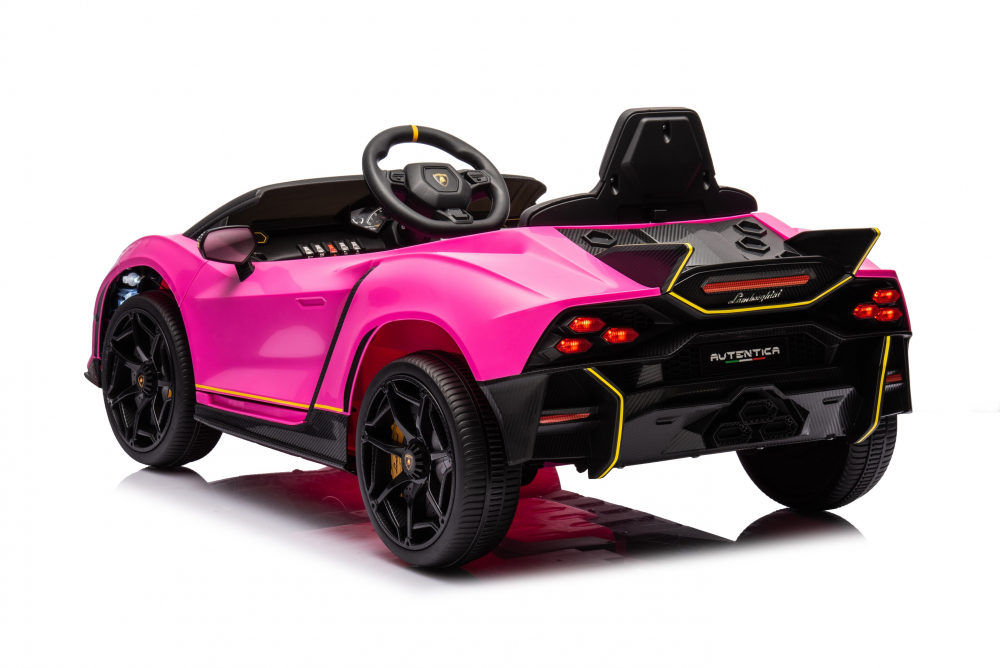 Masinuta Electrica Lamborghini Pink Premium 70W - imagine 3