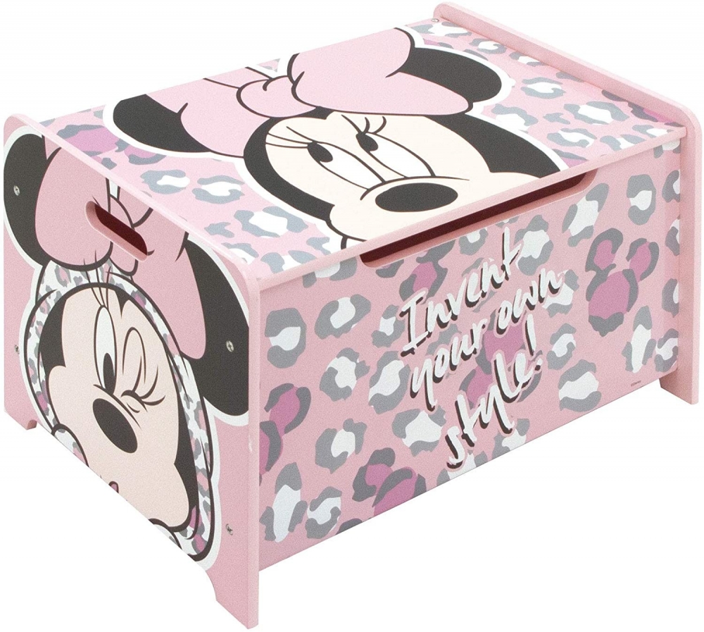 Lădiță Lemn Depozitare Jucării Minnie Mouse Arditex - imagine 3