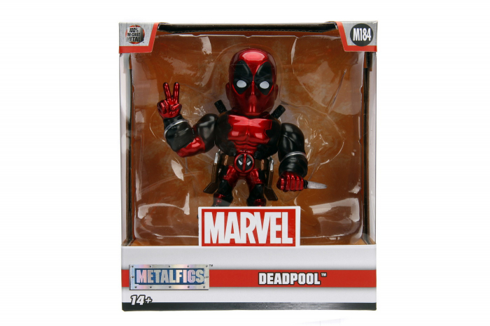 Figurina Metalica Deadpool 10cm Marvel | Jadatoys