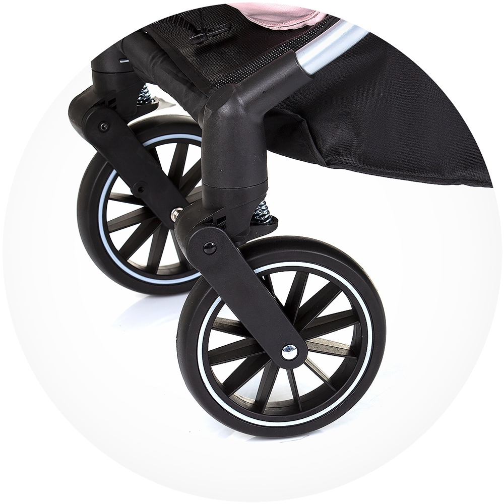 Carucior Chipolino Aura 2in1 Flamingo, Reversibil - imagine 7