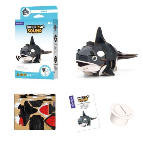 Puzzle 3D Sunet Orca Mieredu - imagine 4